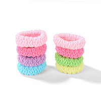 Soft Multi-colored Hair Ties Set - 8 Pieces 5