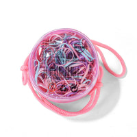 Colorful Kids Hair Ties Set with Cute Character Case 5