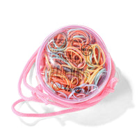 Colorful Kids Hair Ties Set with Cute Character Case 2