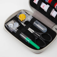 Portable Sewing Kit with Multi-Color Thread Spools 8