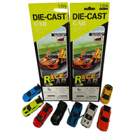 1:64 Scale Die-Cast Racing Car with Opening Doors 2