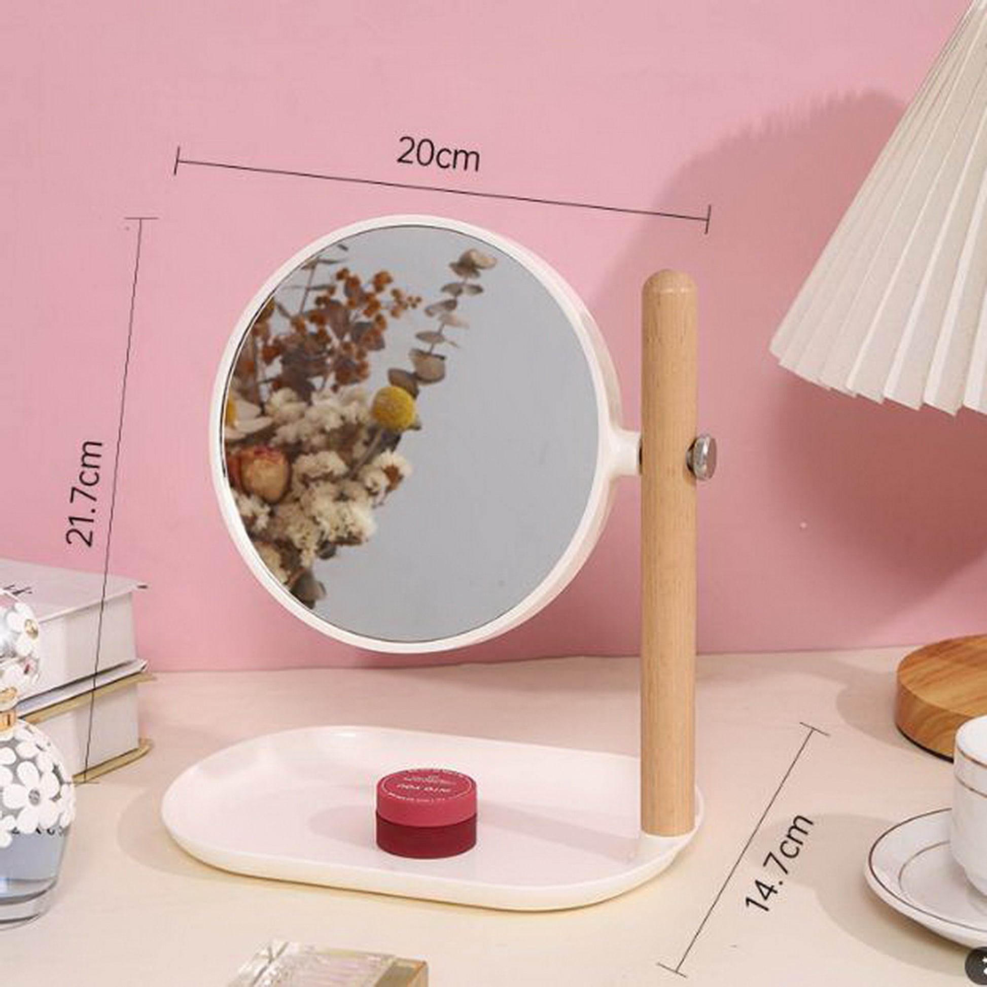 Tray mirror