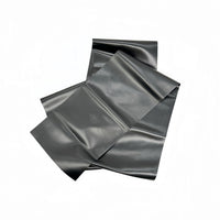 Black resistance band bundle, folded into several layers