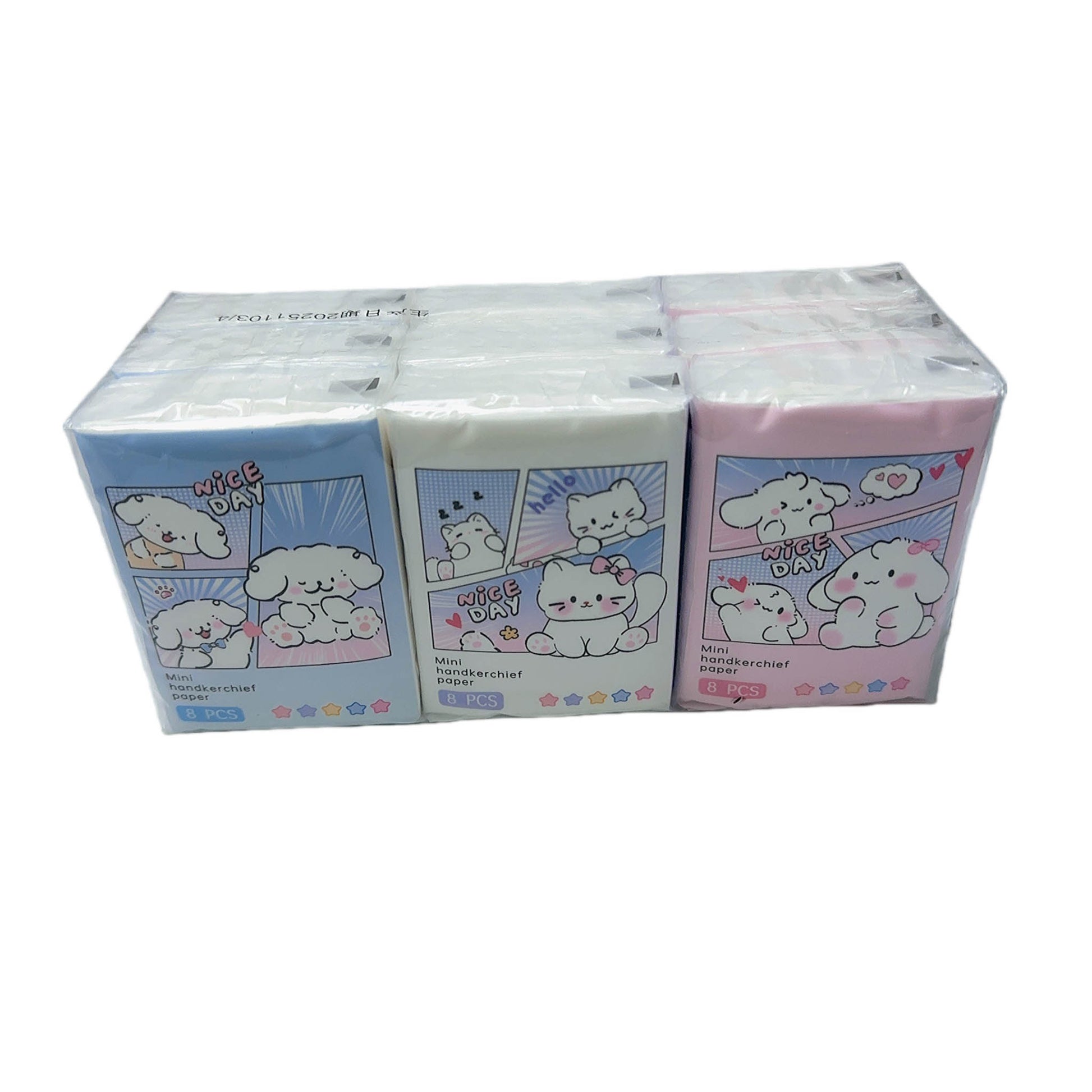 Mini Tissue Paper with Cute Cartoon Designs 3