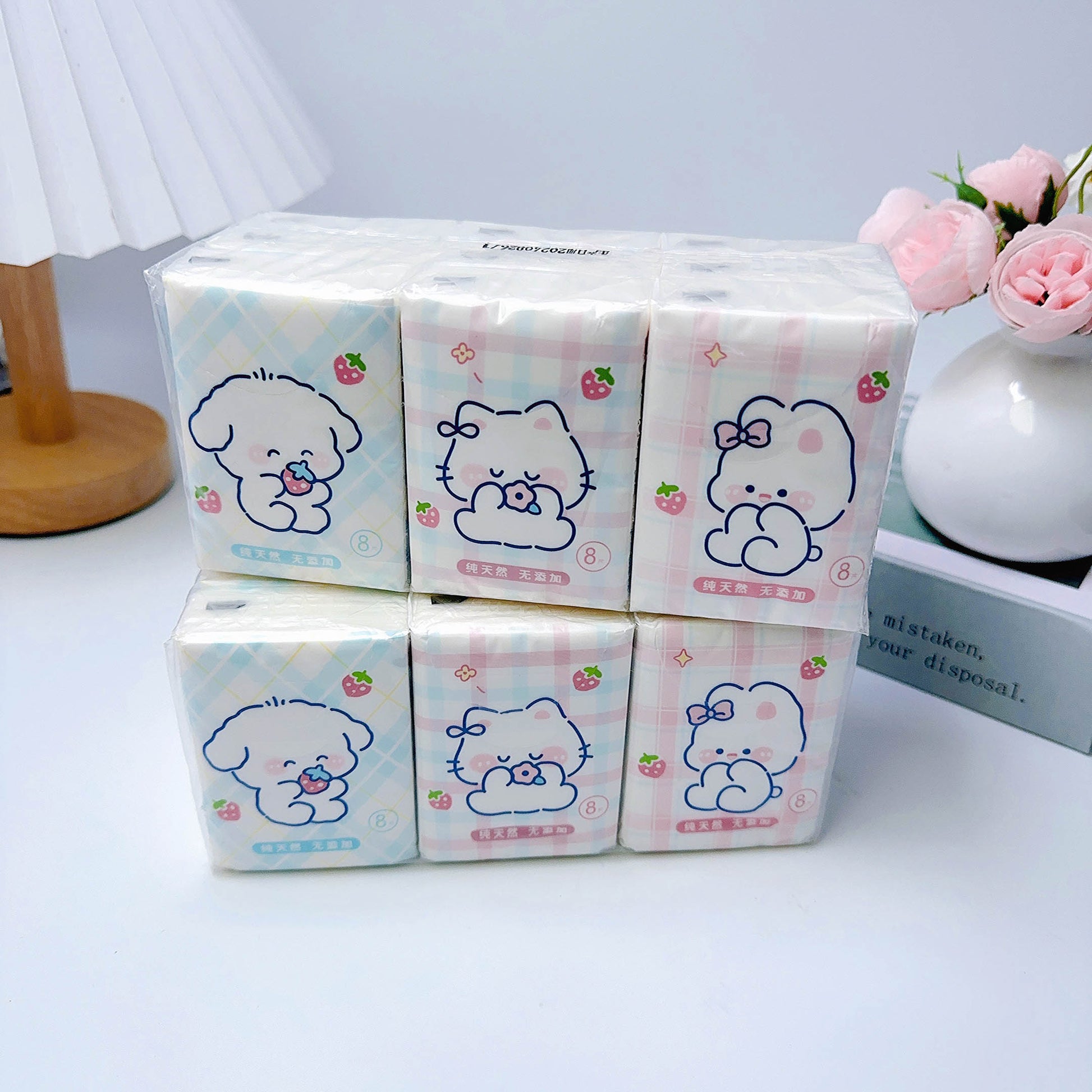 Soft Tissue Paper with Cute Cartoon Designs 1