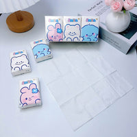 Small Pocket Tissue Packs with Cartoon Designs 1
