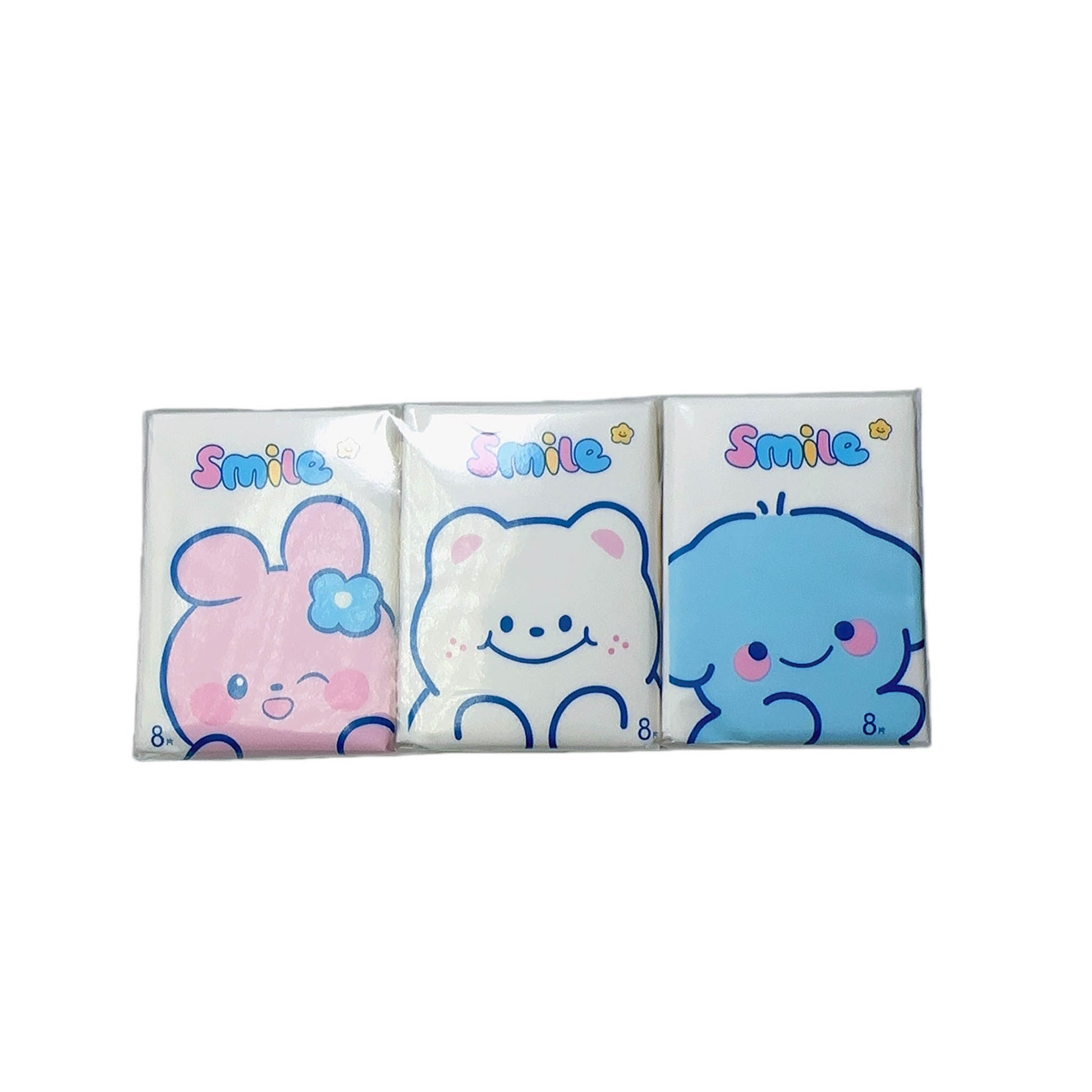 Small Pocket Tissue Packs with Cartoon Designs 3
