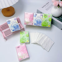 Small Pocket Tissue with Colorful Cartoon Design 4