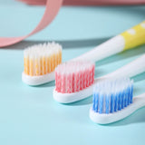 Kids Toothbrush Set 3 Pieces with Multi Colors 2