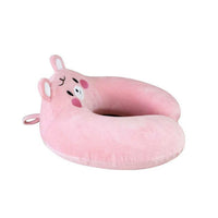 Soft Pink Bear-Shaped Neck Pillow 5