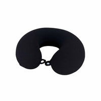 Black U-Shaped Travel Neck Pillow 3