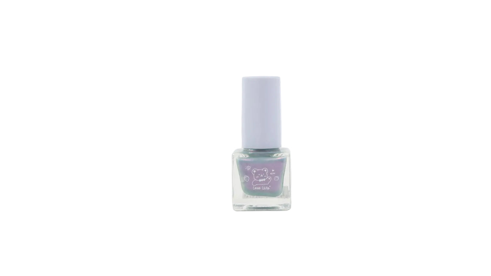 Nail Polish - MIDI. Bear Seven Days طلاء أظافر مائي \ أزرق أورورا