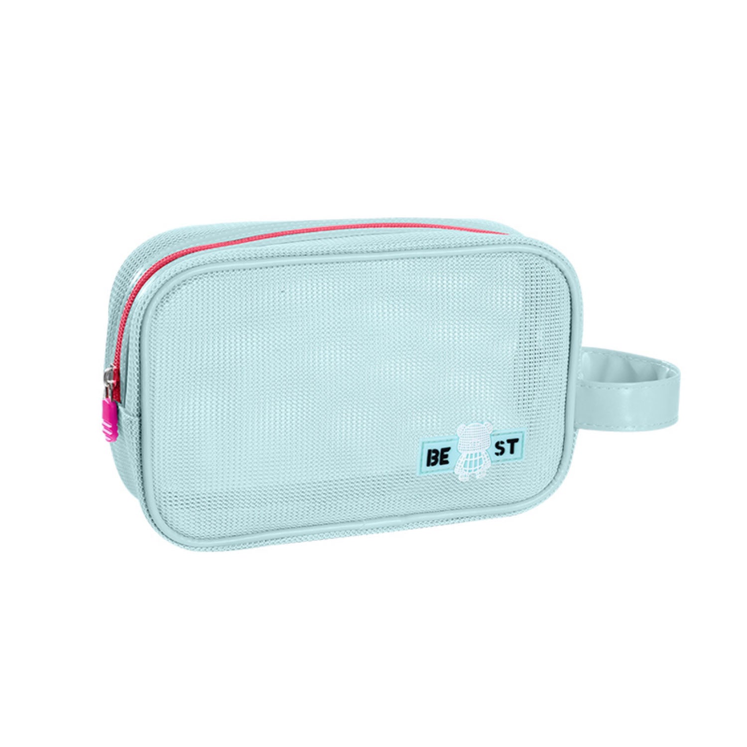 Transparent Cosmetic Bag with Handle 2