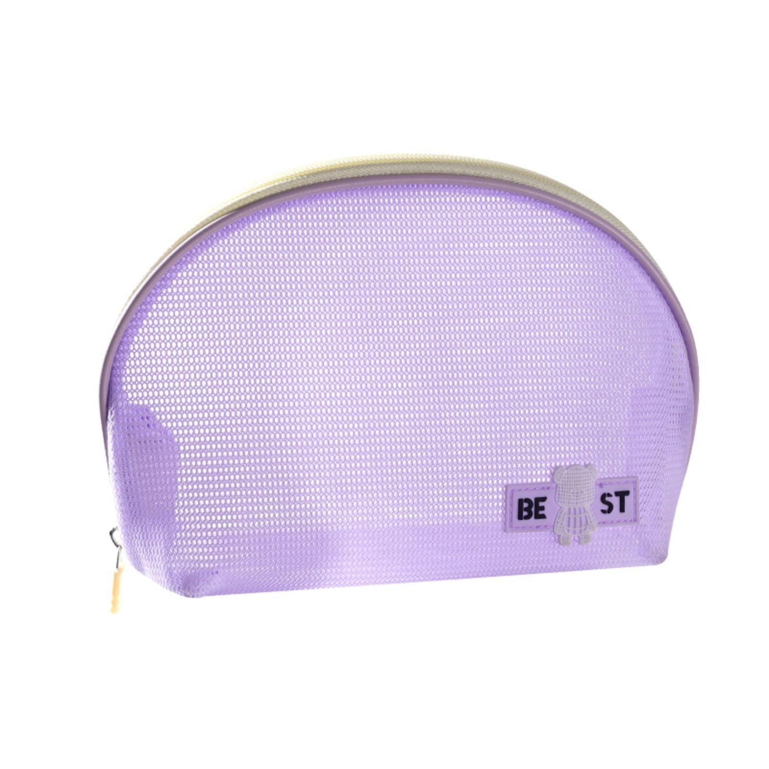 Transparent Cosmetic Bag with Bear Design 1