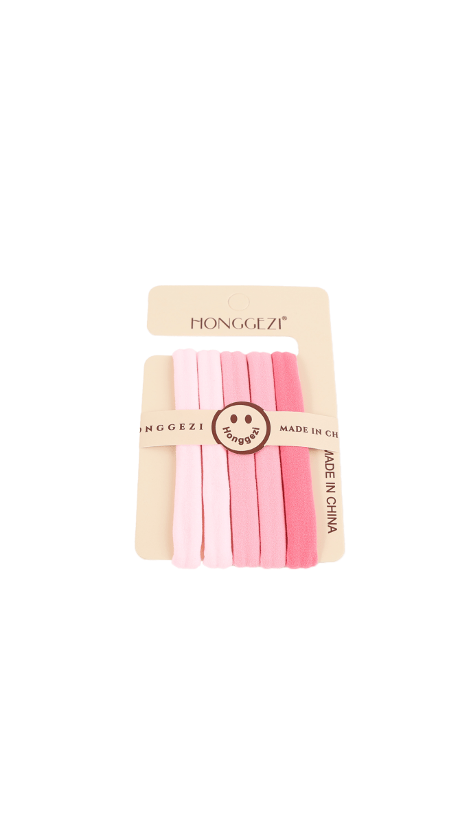 Soft Colored Hair Ties 1