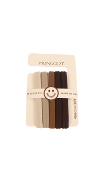 Soft Colored Hair Ties 8