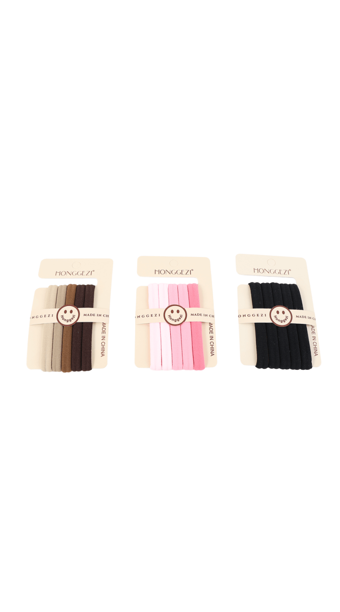 Soft Colored Hair Ties 2