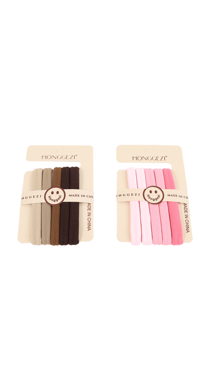 Soft Colored Hair Ties 6