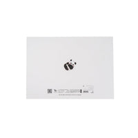 Drawing book back cover with centered paw-print icon and barcode area