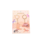 Acrylic Keychain Set 2pcs – Lucky Boot & Hat Design - MIDI