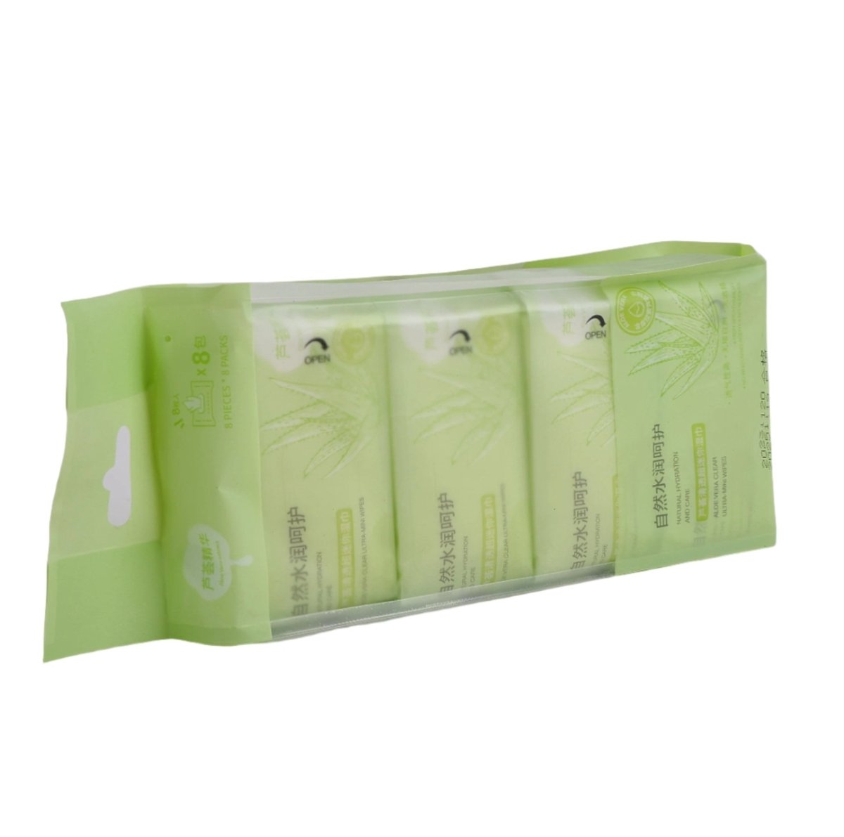 Aloe Vera Cleansing Wipes (8pcs) - MIDI