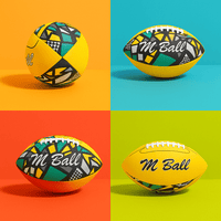American Football – M Ball Yellow Sports Toy - MIDI