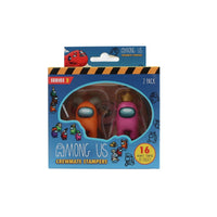 Among Us crewmate stampers two-pack window box, Series 2 with colorful characters