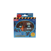Among Us crewmate stampers two-pack window box, Series 2 with character heads