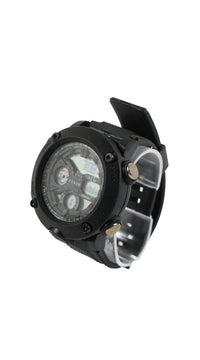 AOSUN Black Sport Watch - MIDI
