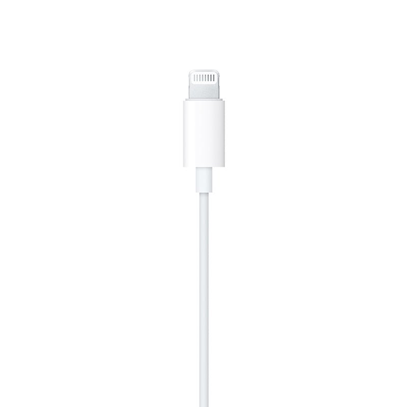 White Lightning connector plug for earbuds cable