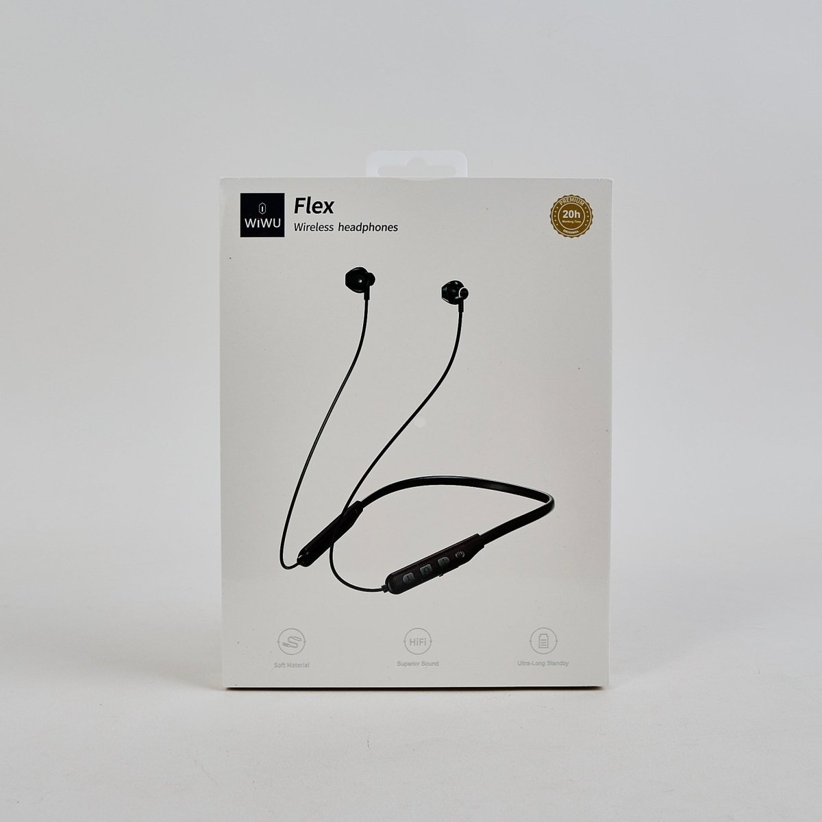 WiWU Flex Wireless Neckband Earphones 3