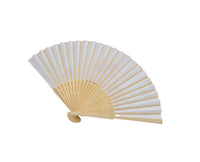 Bamboo Hand Fan with Cute Bunny Design - MIDI