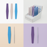 Pack of 3 EVA Nail Files – Assorted Colors