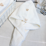 Soft to touch strong water absorption