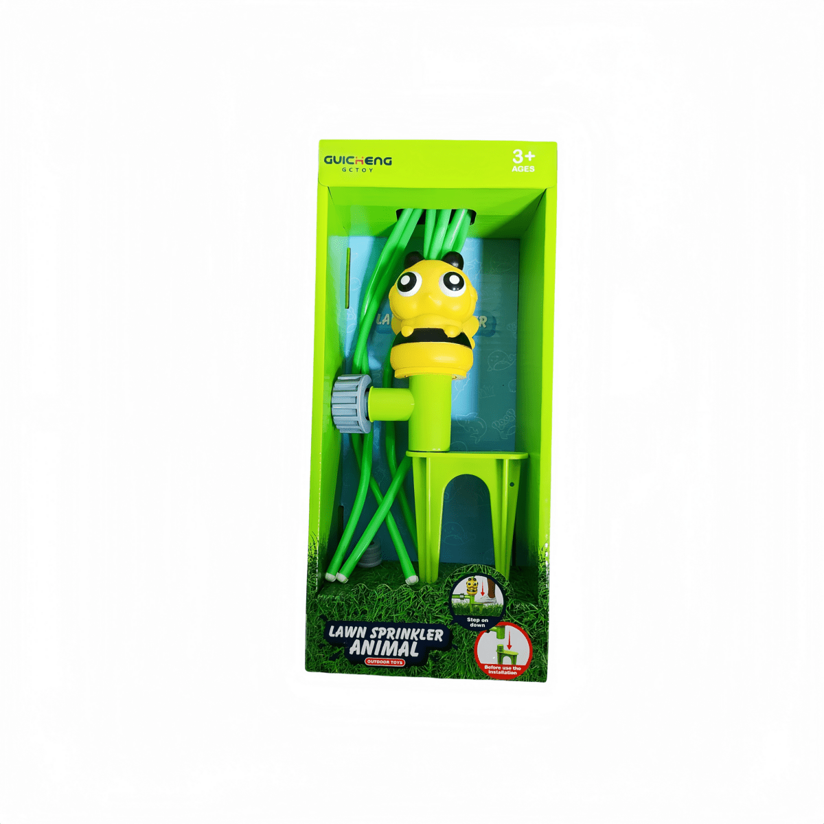 Bee Lawn Sprinkler - Kids Fun & Plant Watering - MIDI
