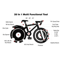 Ceramic cup with bicycle design and tool kit 6