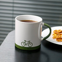 Ceramic cup with bicycle design and tool kit 8