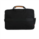 Black Canvas Laptop Bag - MIDI