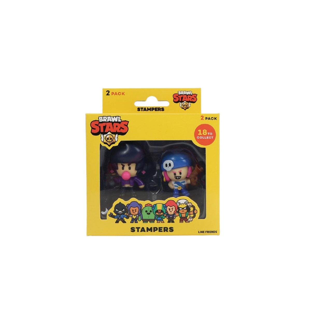 Brawl Stars stampers 2 pack window box (S1) - MIDI
