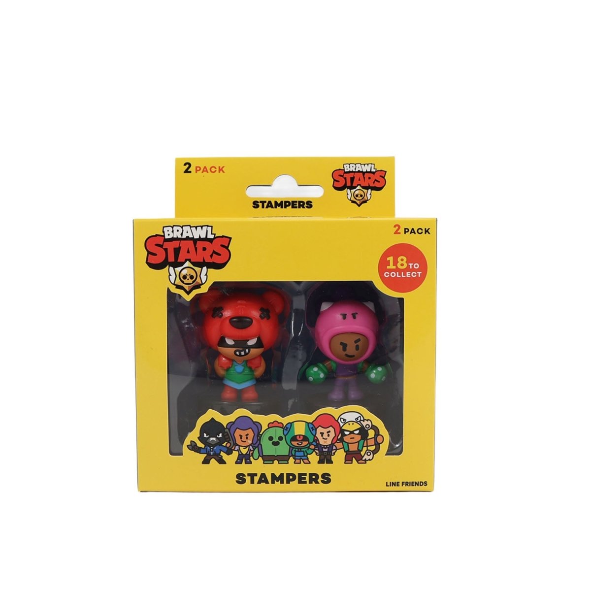 Brawl Stars stampers 2 pack window box (S1) - MIDI