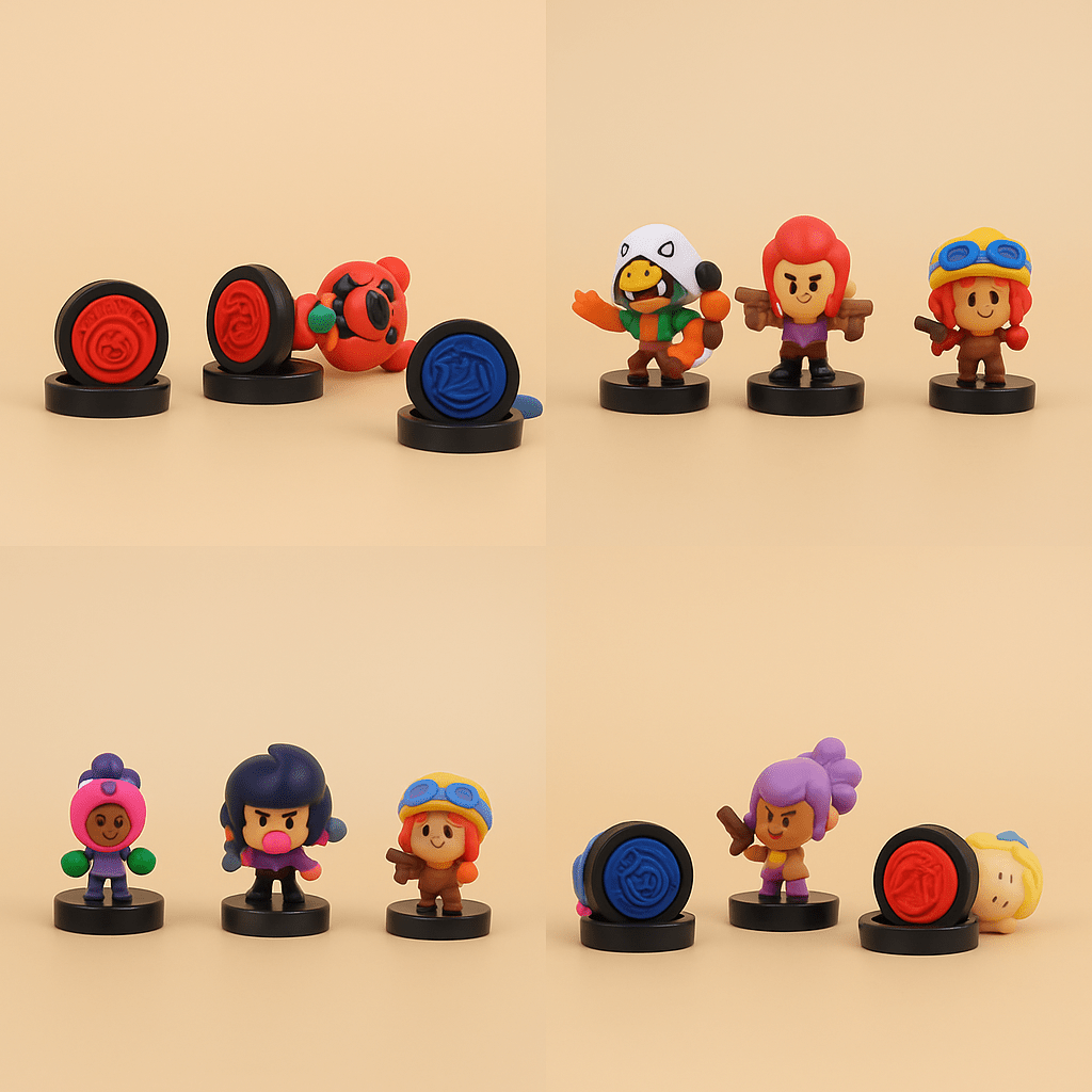 Brawl Stars stampers 3 pack Window Box (S1) - MIDI