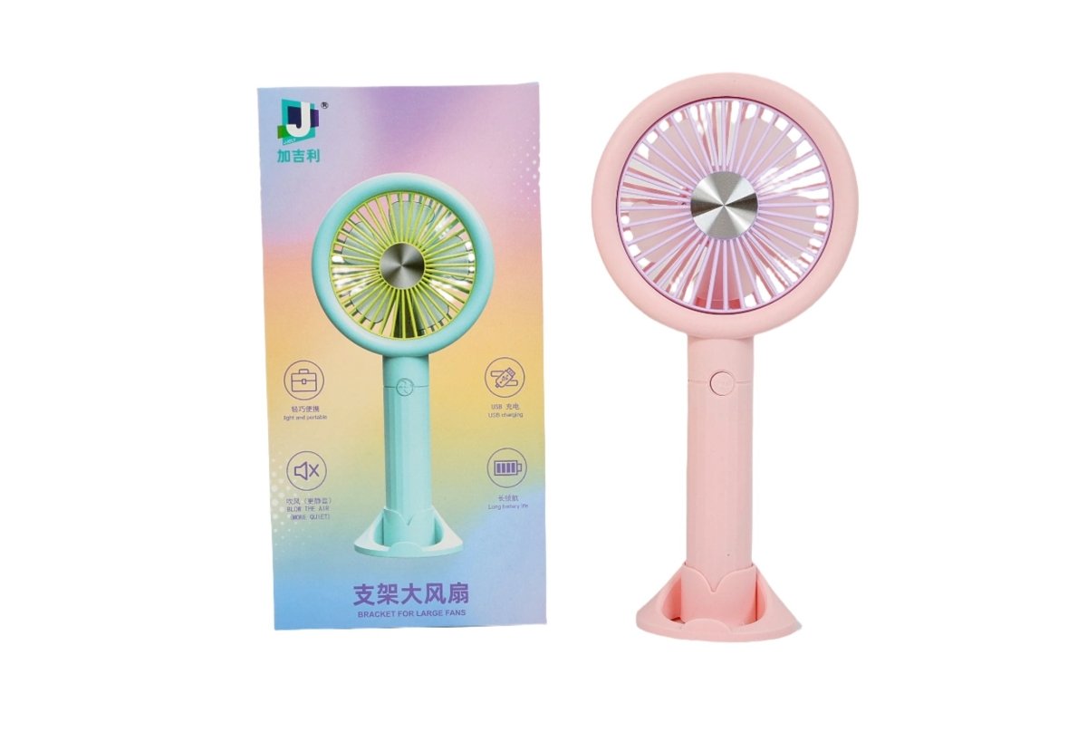 Cartoon 5 leaf handheld fan/mixed - MIDI