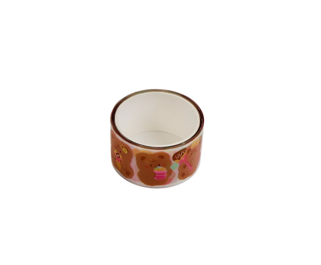 Colorful Teddy Bear Decorative Tape 1