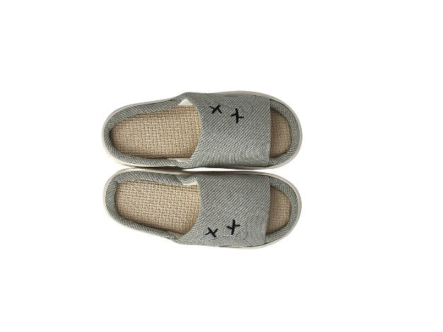 Cartoon cute ladies open slippers/size 40 - 41/green - MIDI