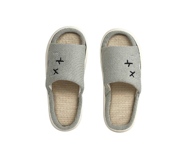 Cartoon cute ladies open slippers/size 40 - 41/green - MIDI