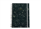 Celestial Notebook - Stylish Cosmic Design - MIDI