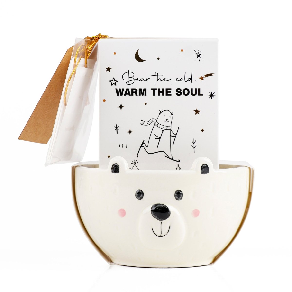 Ceramic Polar Bear Bowl - MIDI