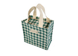 Chic Gingham Tote Bag - MIDI