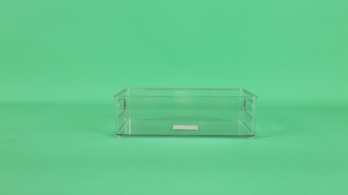 Clear Plastic Storage Container - MIDI