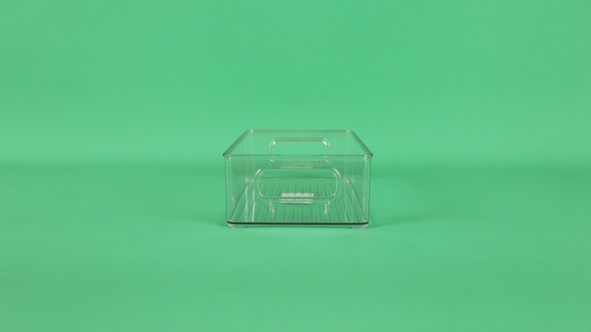 Clear Plastic Storage Container - MIDI